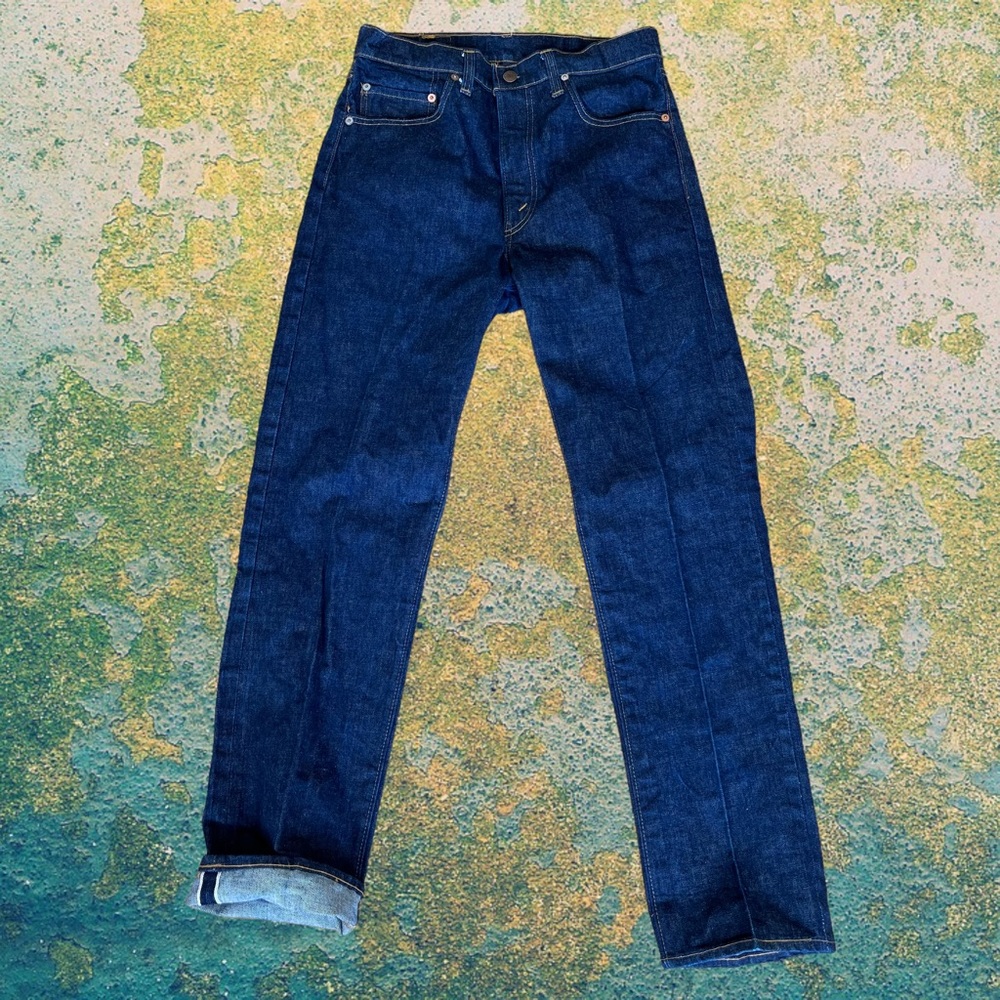 1970s Levi's 505 Talon Zipper Jeans.